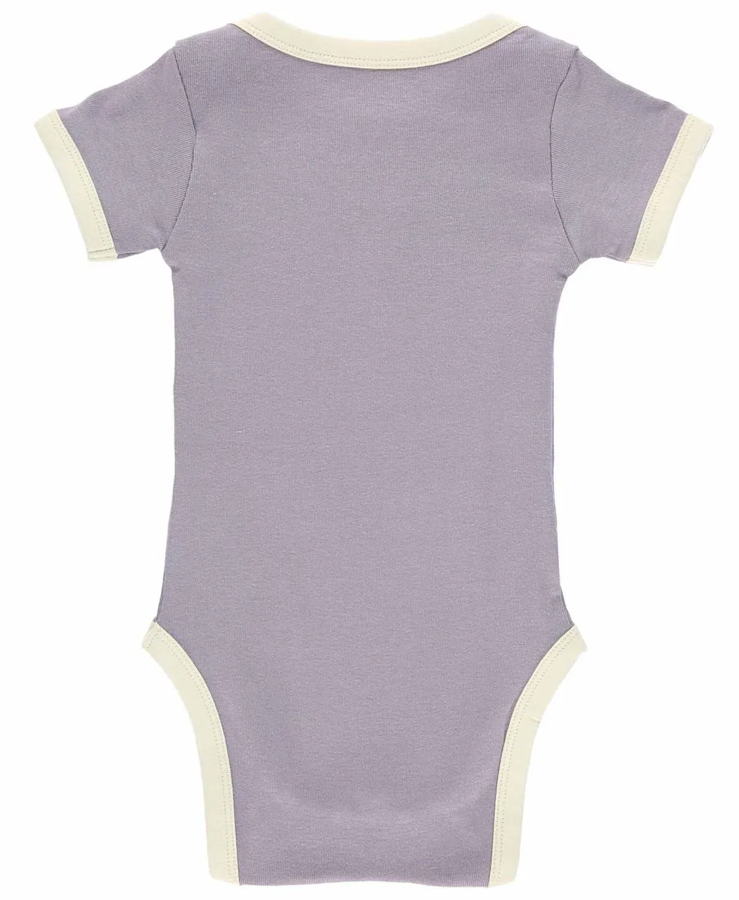 Moose Have A Hug Infant Creeper Onesie - Light Purple