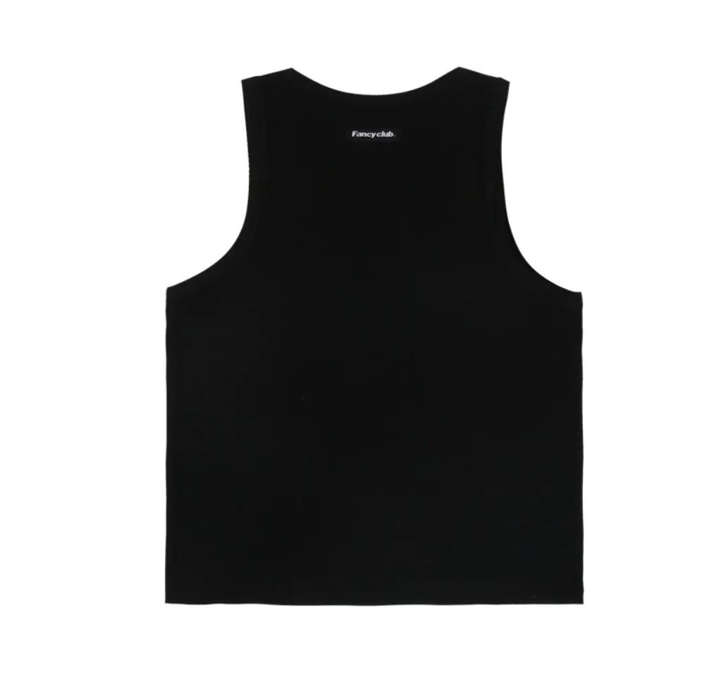 NASTY FANCY CLUB  |Unisex Street Style Logo Tanks & Camisoles