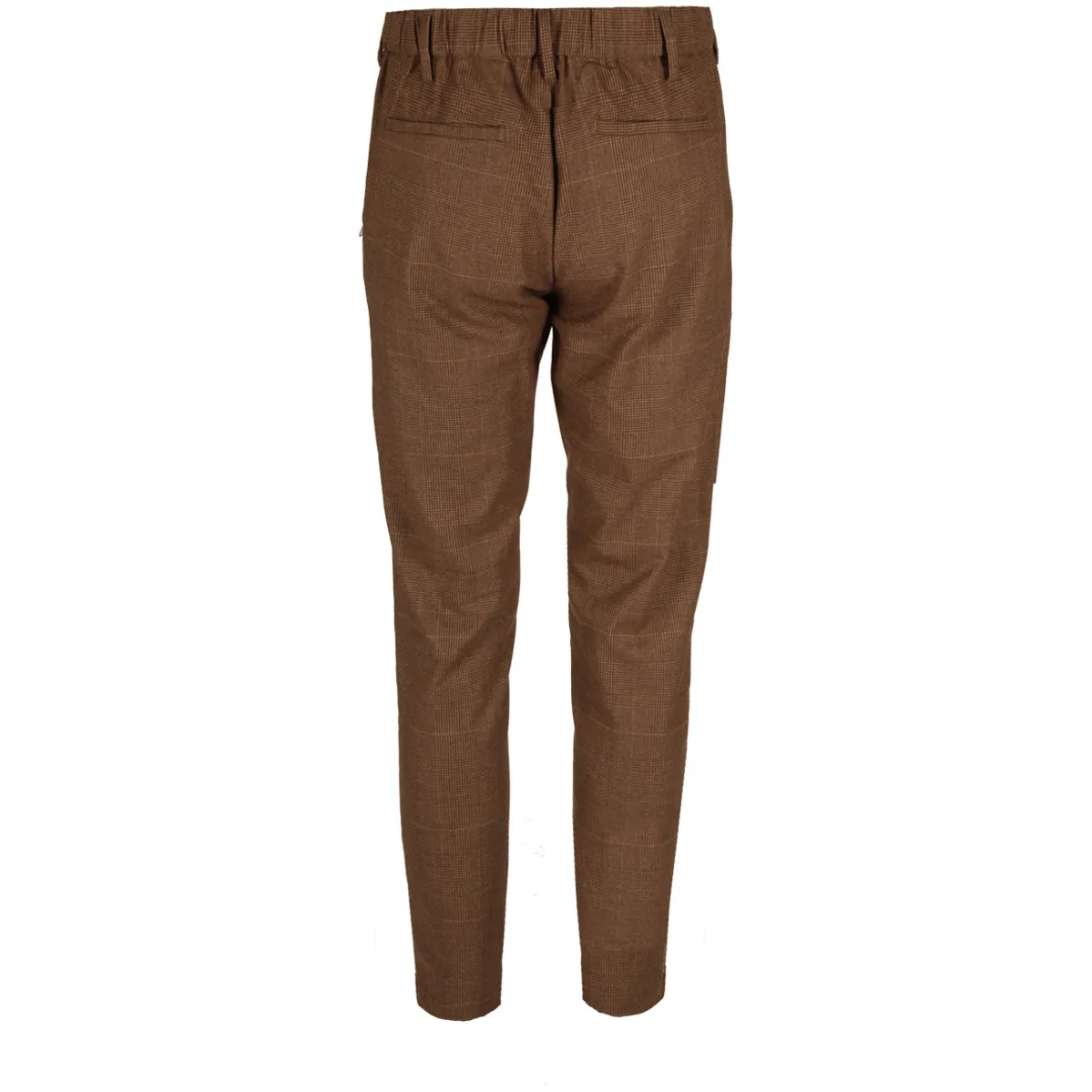 PANTALONE PRINCIPE DI GALLES BASE Uomo Beige Marrone