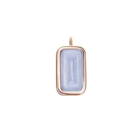 Pfefferminz pendant grape rose gold with malawi chalcedony