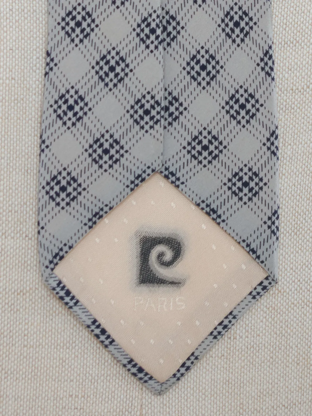 Pierre Cardin Plaid Tie