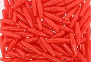 Plastic Hairpipe Beads