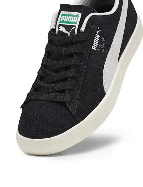 Puma Womens Clyde Teasel Puma Black / Frosted Ivory