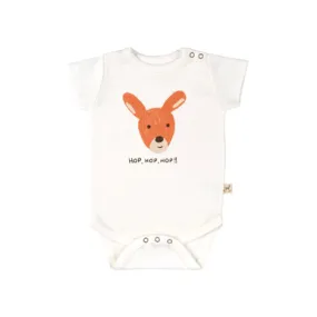 Red Caribou Short Sleeve Onesie Hop Hop!!24SS