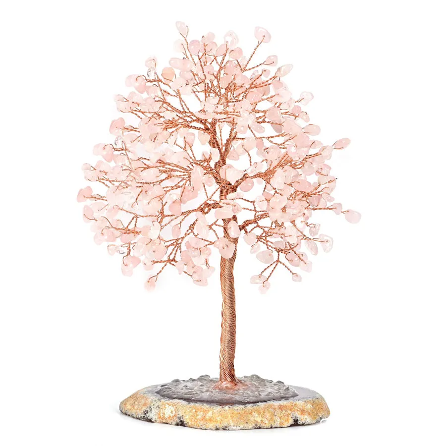 Rose Quartz Tree of Life