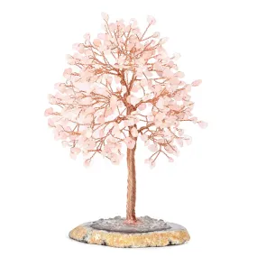 Rose Quartz Tree of Life