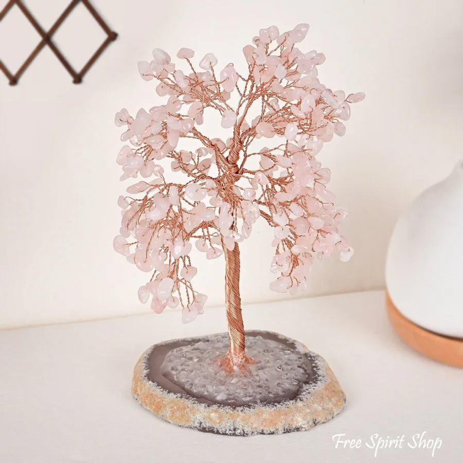 Rose Quartz Tree of Life