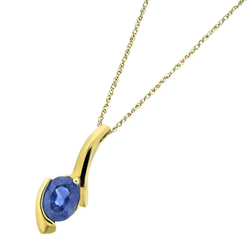 Sapphire Pendant