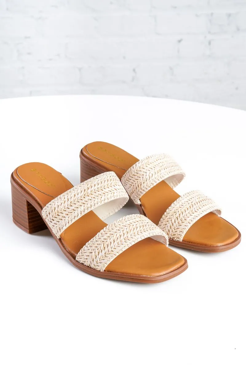 Serene Steps Raffia Heels