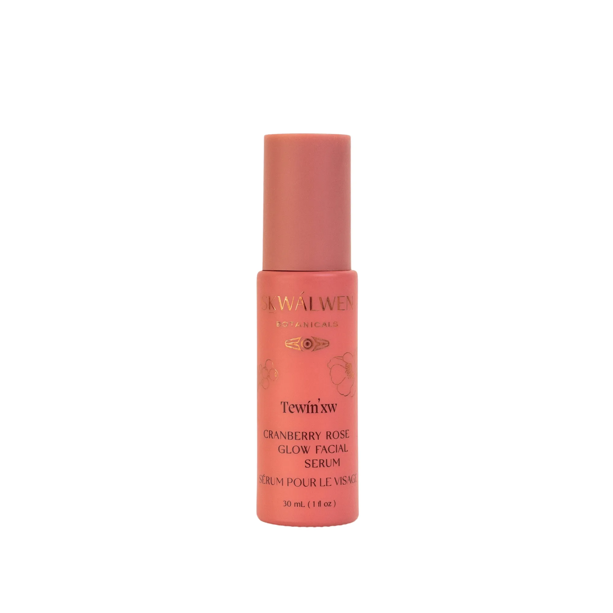 Skwálwen Botanicals Tewin'xw Cranberry Rose Glow Serum