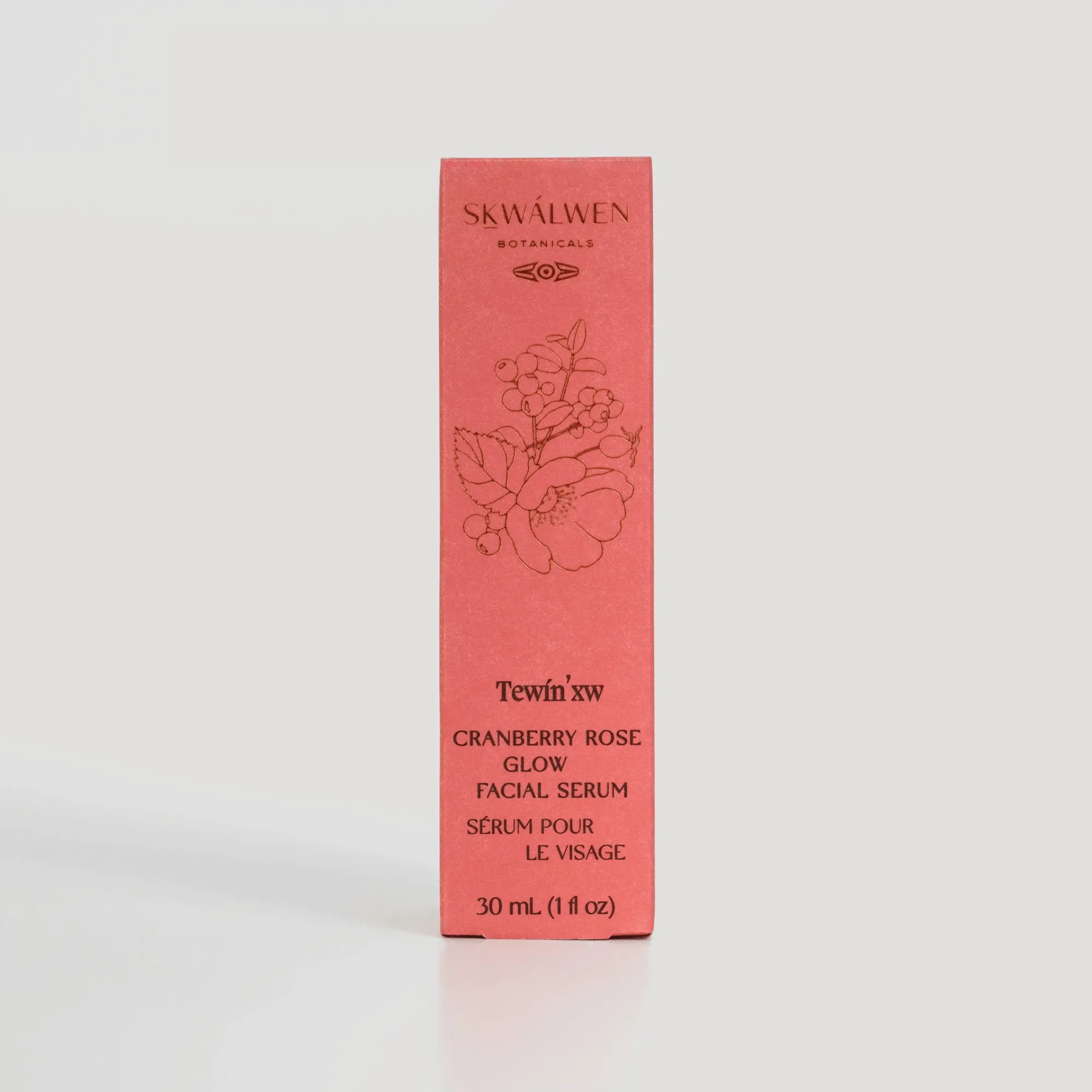 Skwálwen Botanicals Tewin'xw Cranberry Rose Glow Serum