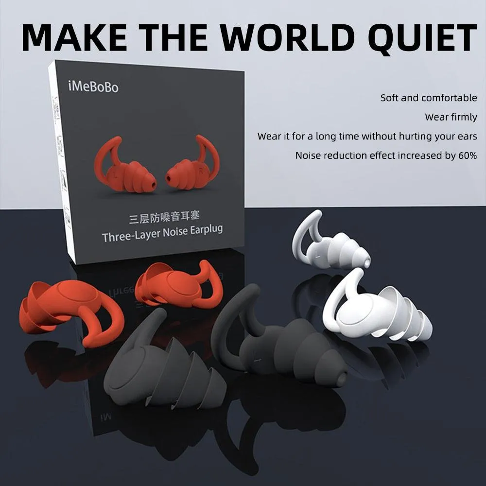 Sleep Soft Silicone Ear Plugs