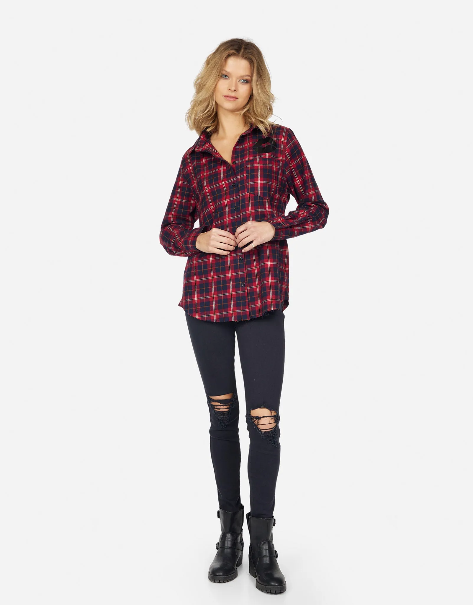 Sloane Plaid Lip