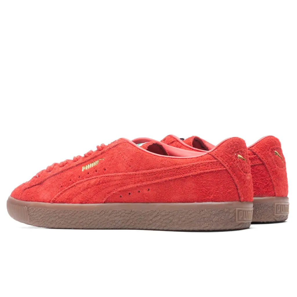 Suede VTG Hairy Suede - Red