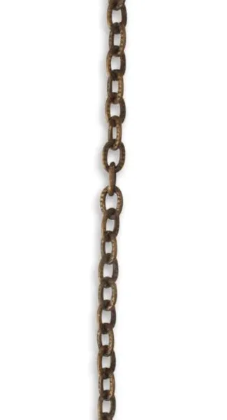 Vintaj Natural Brass-Etched Cable Chain